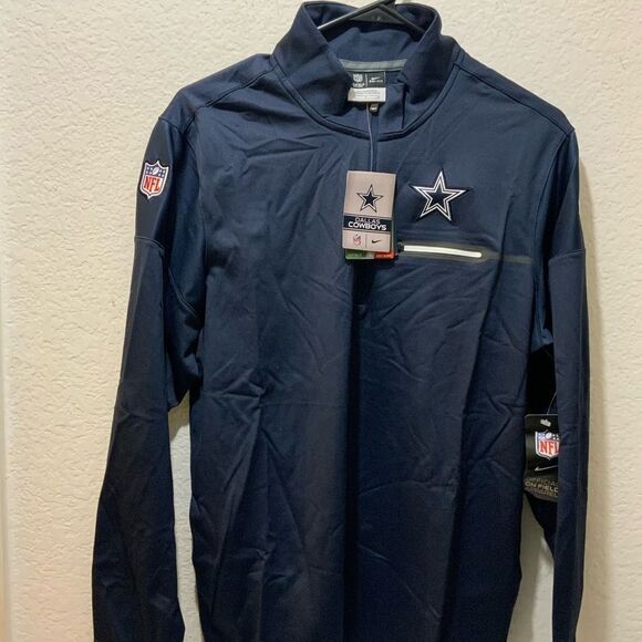 Nike NFL Dallas Cowboys Elite Coaches Quarter Zip Pullover Size small - Picture 3 of 6